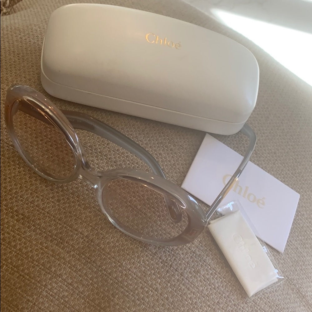 AUTHENTIC Chloe jumbo frame sunglasses ... 70’s vibe